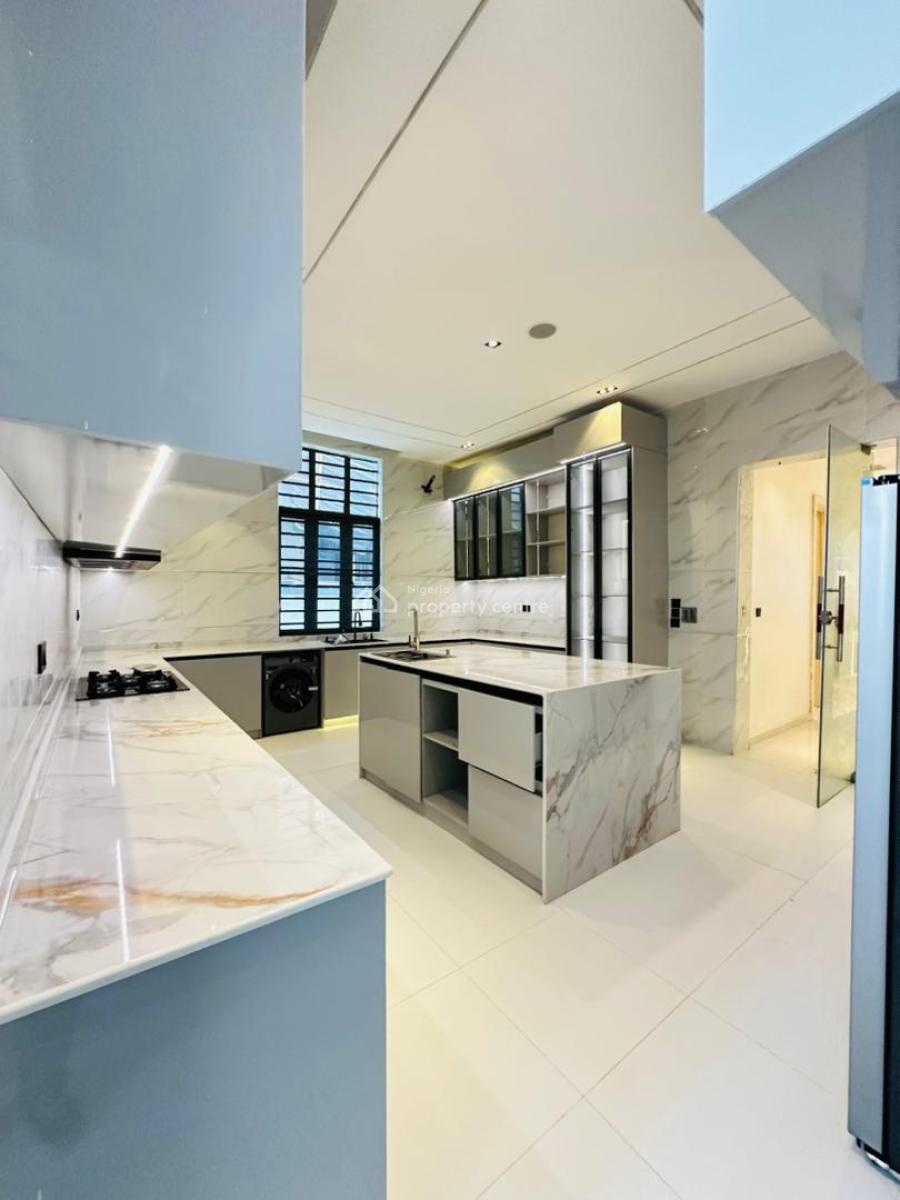 Exclusively Built 5 Bedroom Detached Duplex with Bq, & Swimming Pool, Chevron, Lekki, Lagos, Detached Duplex for Sale