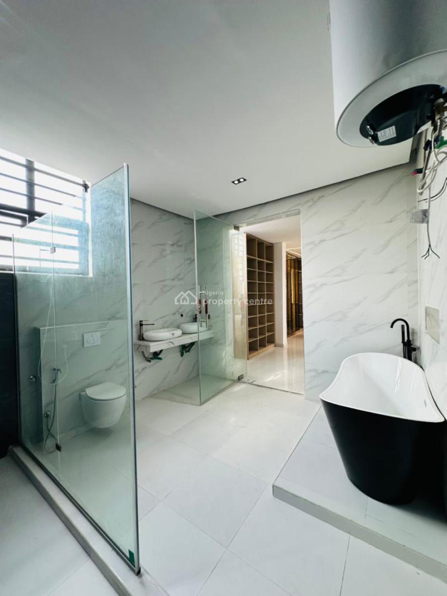 Exclusively Built 5 Bedroom Detached Duplex with Bq, & Swimming Pool, Chevron, Lekki, Lagos, Detached Duplex for Sale