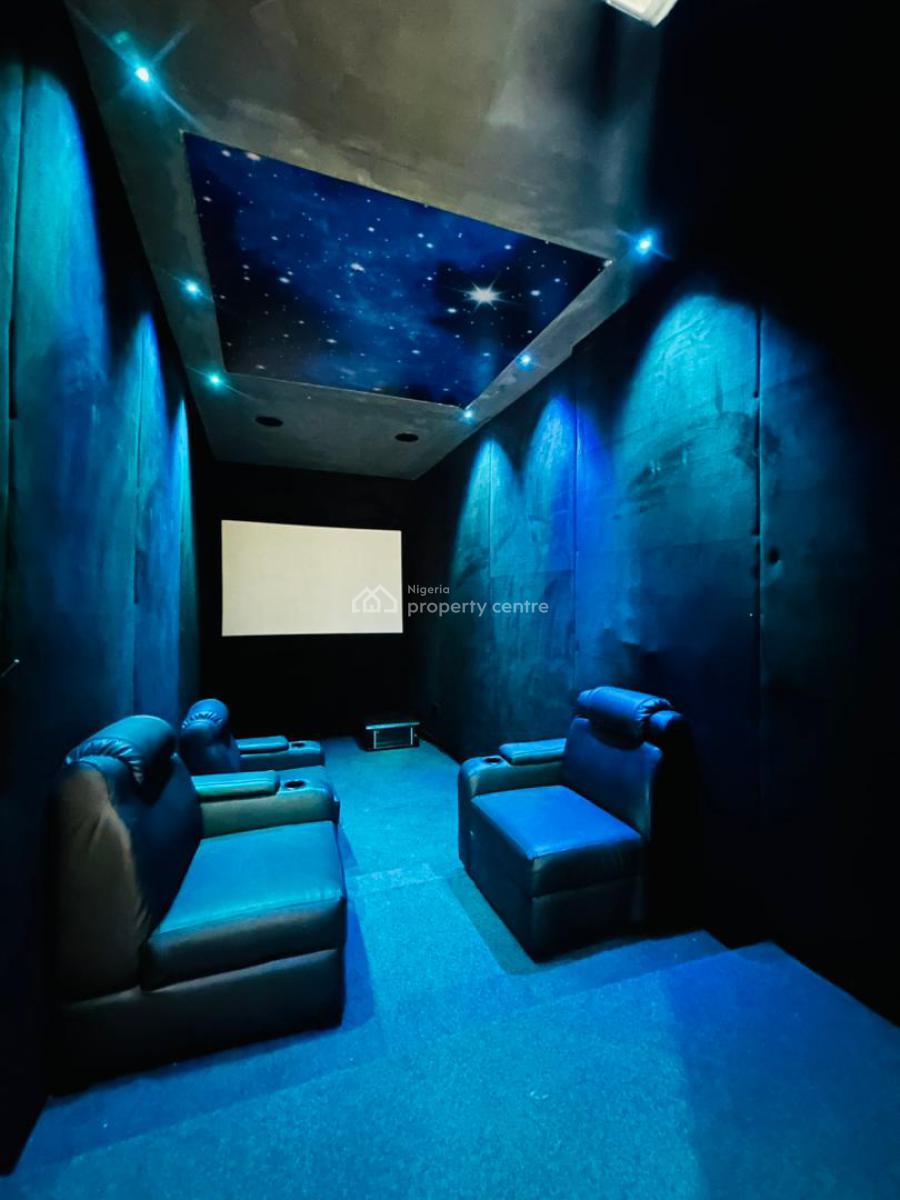 Exclusively Built 5 Bedroom Detached Duplex with Bq, & Swimming Pool, Chevron, Lekki, Lagos, Detached Duplex for Sale