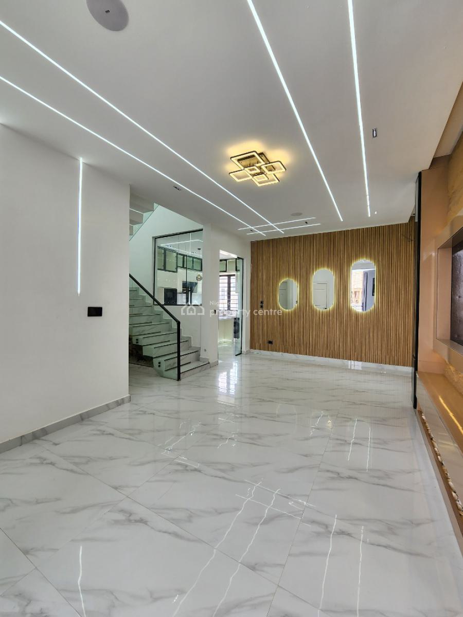 Nicely Built 4 Bedroom Semi Detached Duplex with a Room Bq, Ajah, Lagos, Semi-detached Duplex for Sale