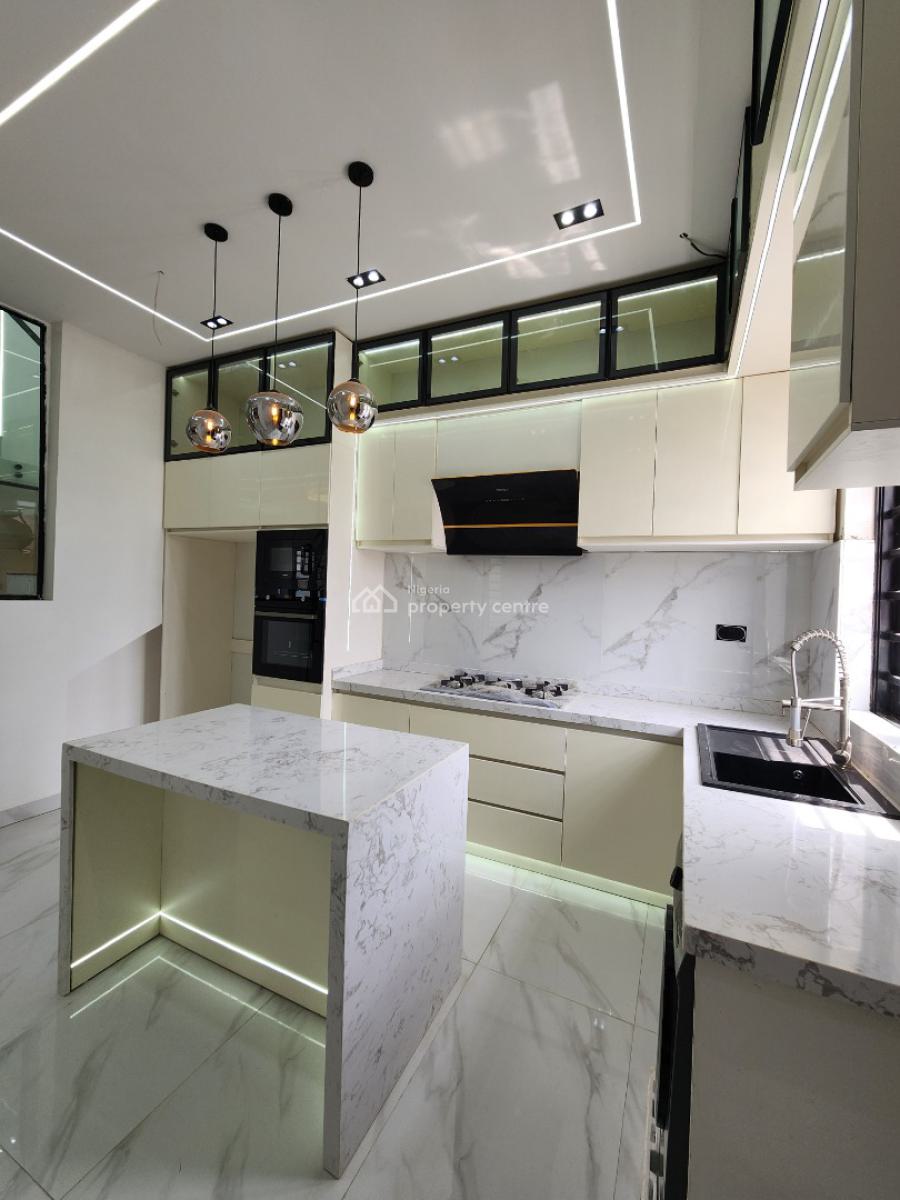 Nicely Built 4 Bedroom Semi Detached Duplex with a Room Bq, Ajah, Lagos, Semi-detached Duplex for Sale