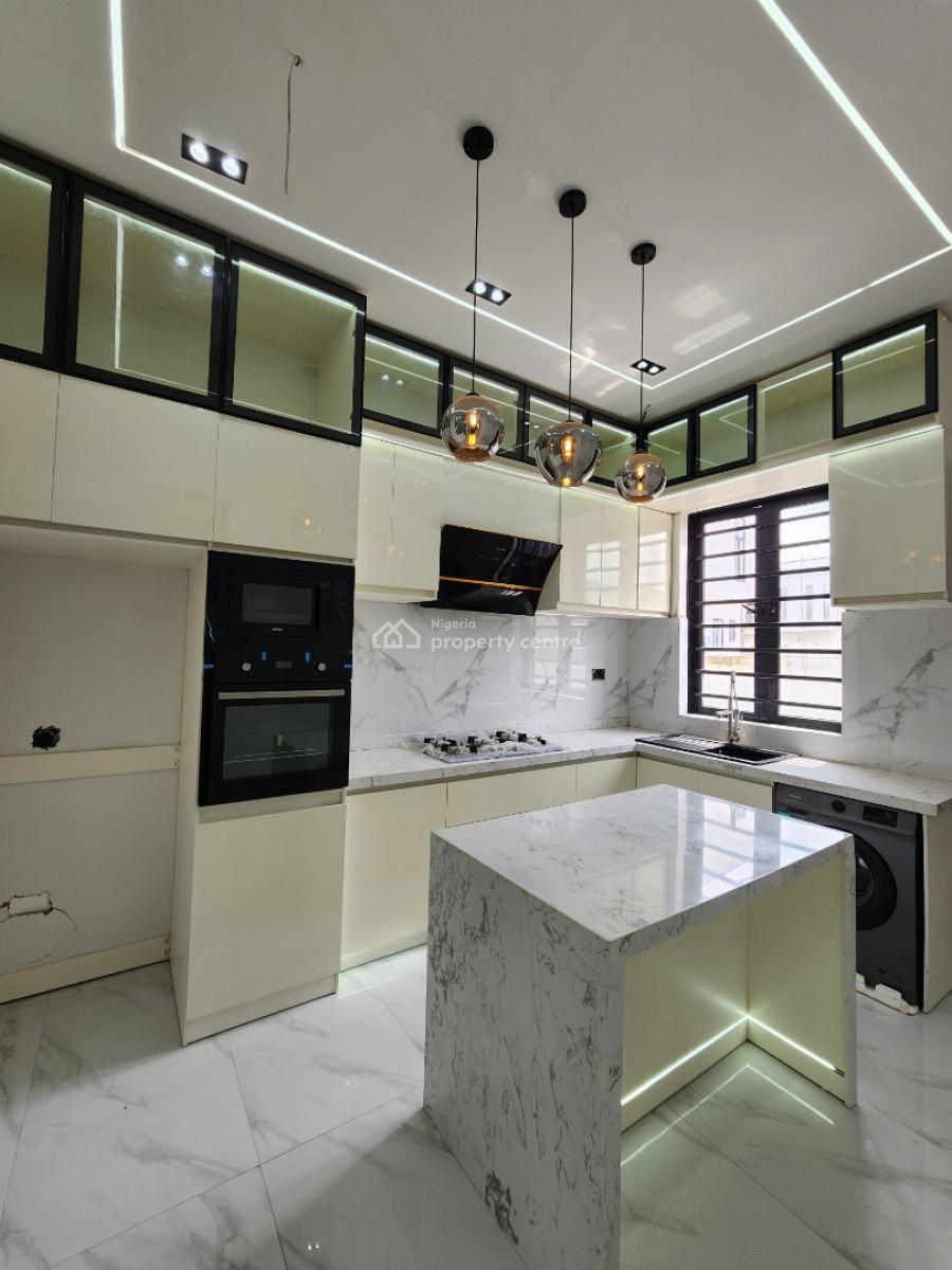 Nicely Built 4 Bedroom Semi Detached Duplex with a Room Bq, Ajah, Lagos, Semi-detached Duplex for Sale