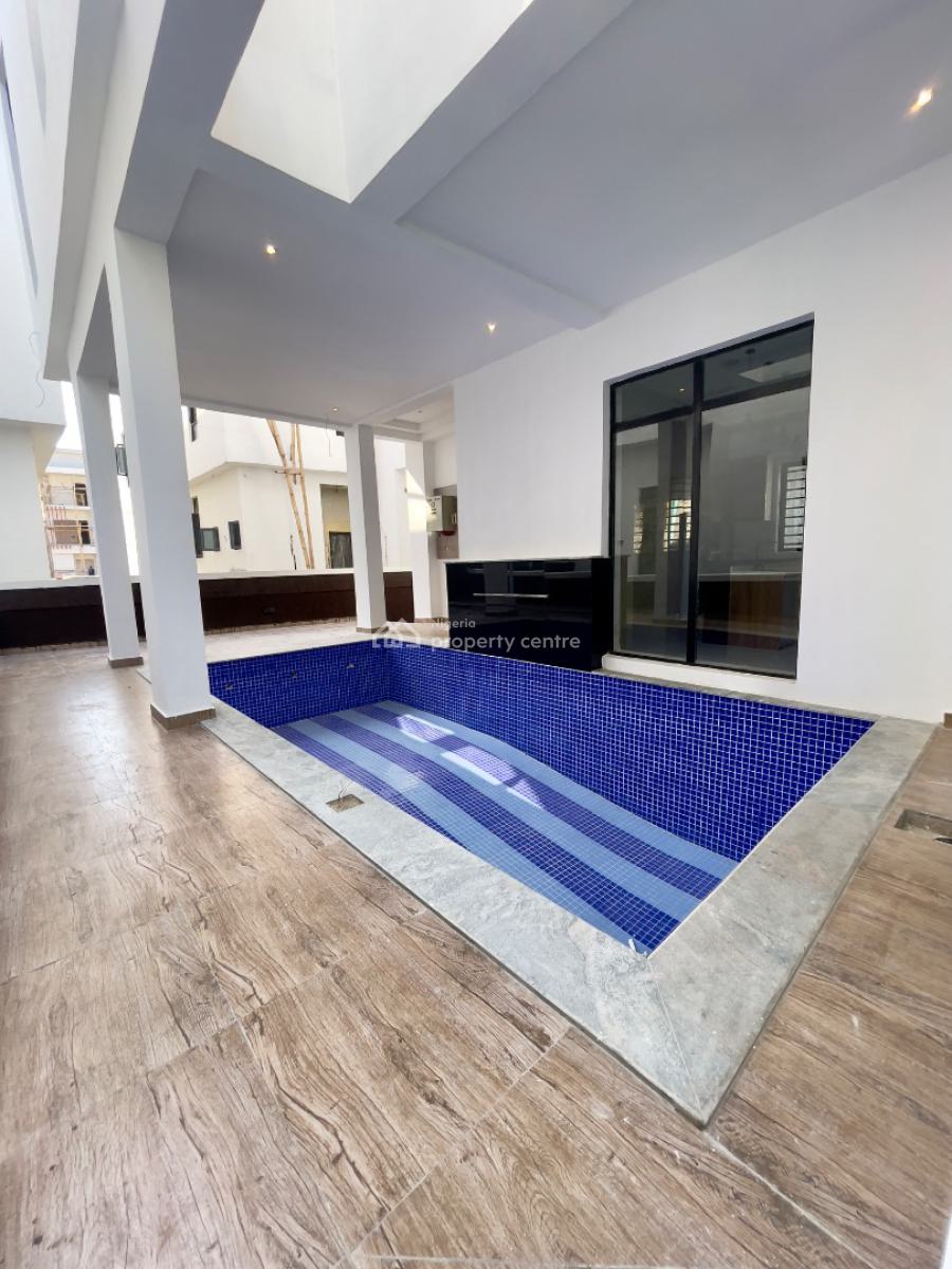 Gracefully Carved 5 Bedroom Luxury Smart Home with Swimming Pool and Bq, Lekki County Homes, Lekki, Lagos, Detached Duplex for Sale