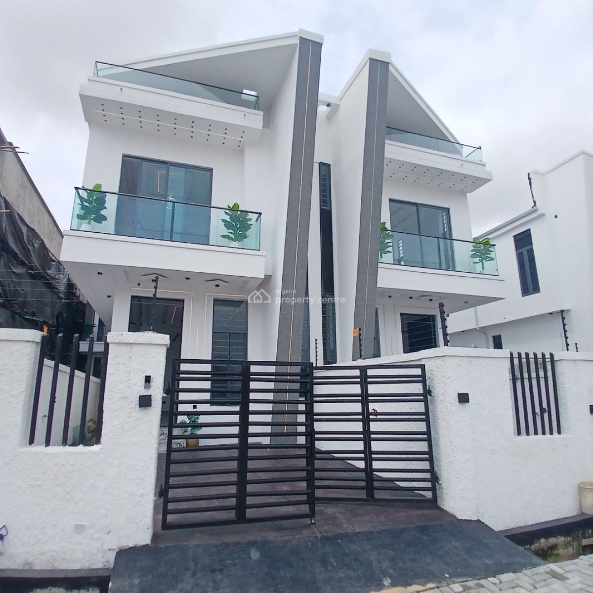 Aesthetically Pleasing 4 Bedroom Semi-detached Duplex with Bq, Ajah, Lagos, Semi-detached Duplex for Sale