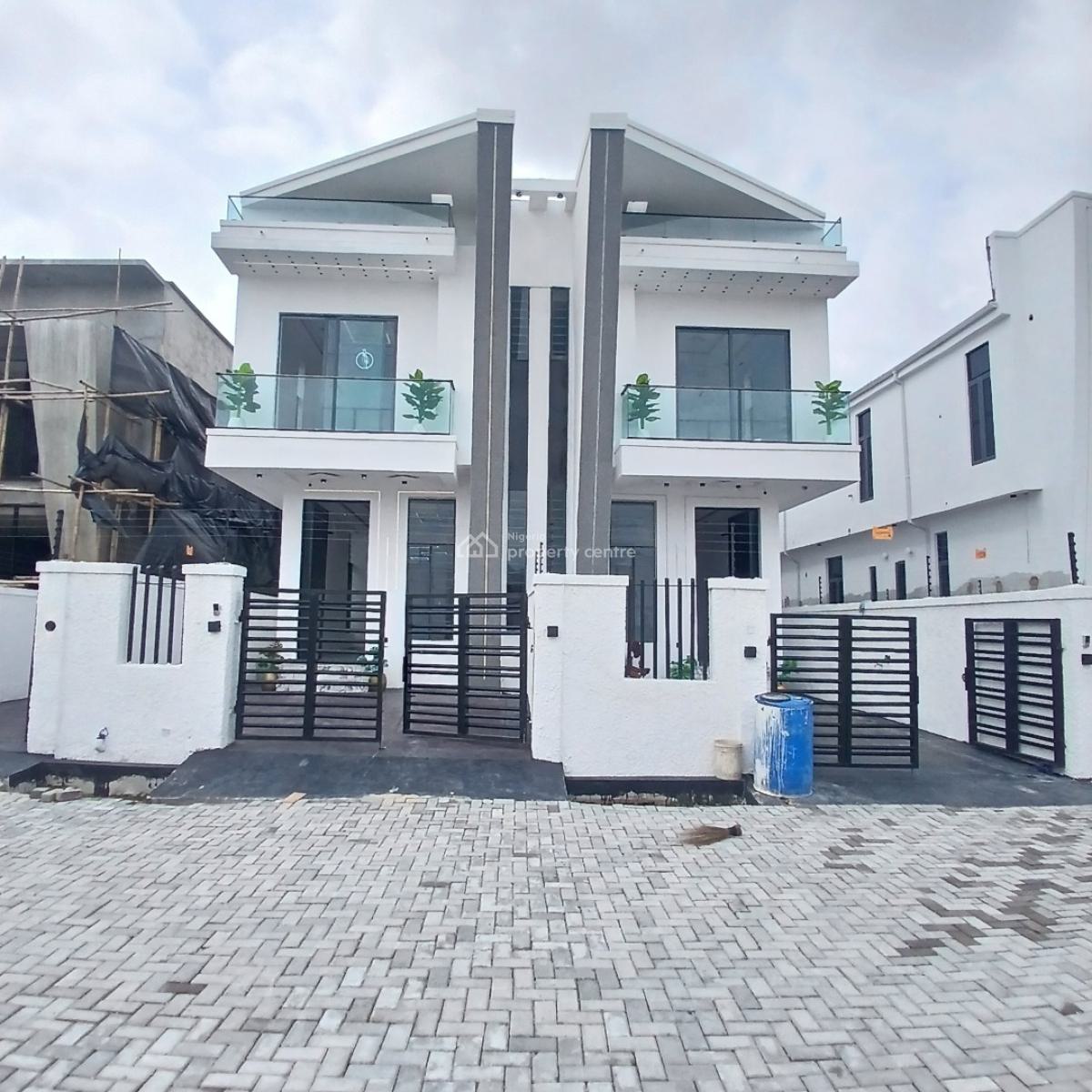 Aesthetically Pleasing 4 Bedroom Semi-detached Duplex with Bq, Ajah, Lagos, Semi-detached Duplex for Sale