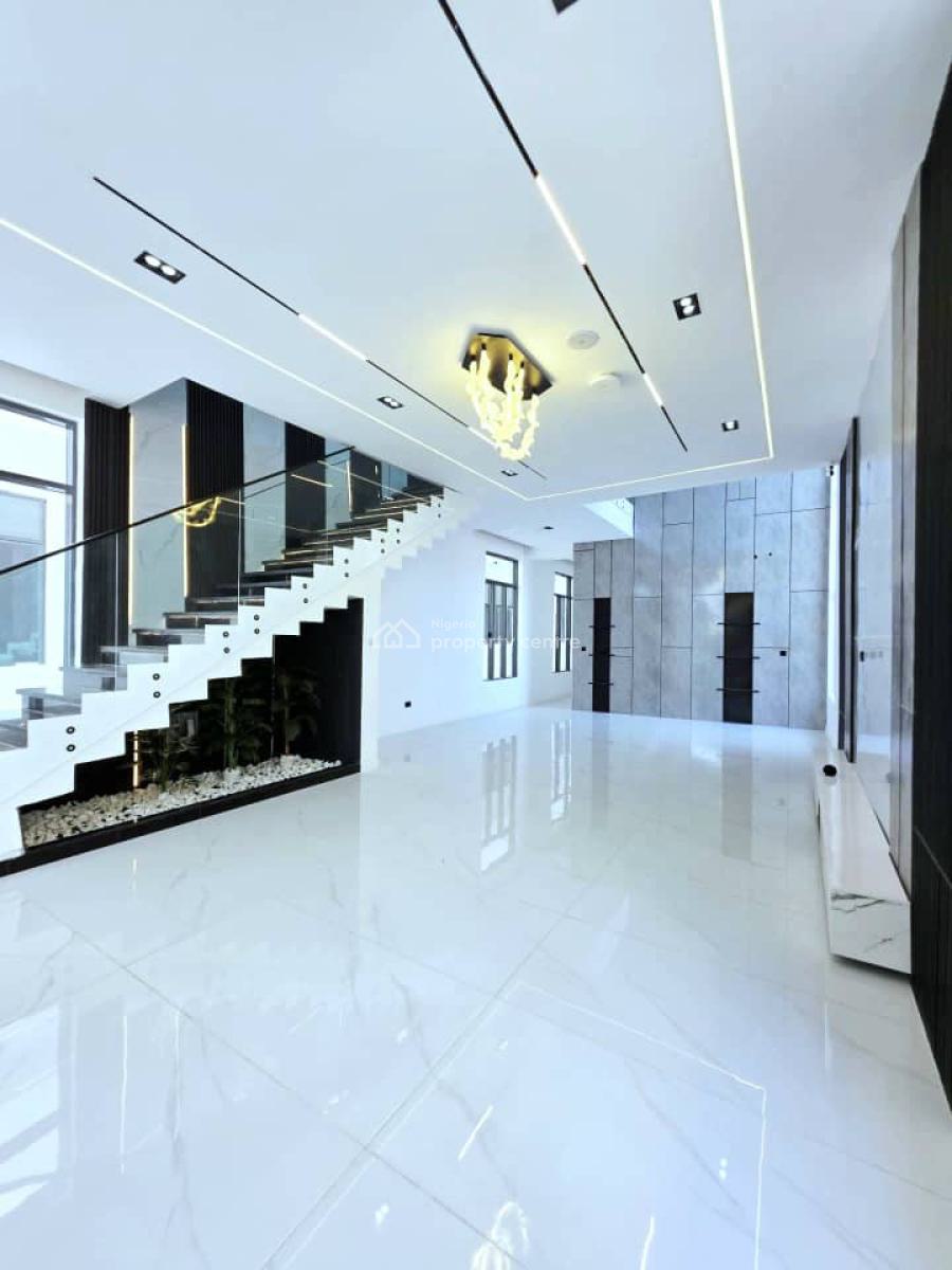 Contemporary 5 Bedroom Fully Detached Duplex, Chevron, Lekki, Lagos, Detached Duplex for Sale