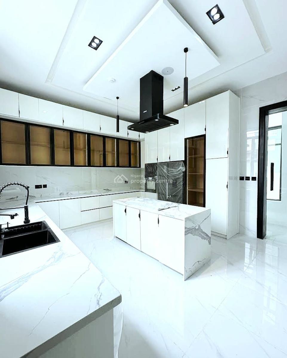 Contemporary 5 Bedroom Fully Detached Duplex, Chevron, Lekki, Lagos, Detached Duplex for Sale