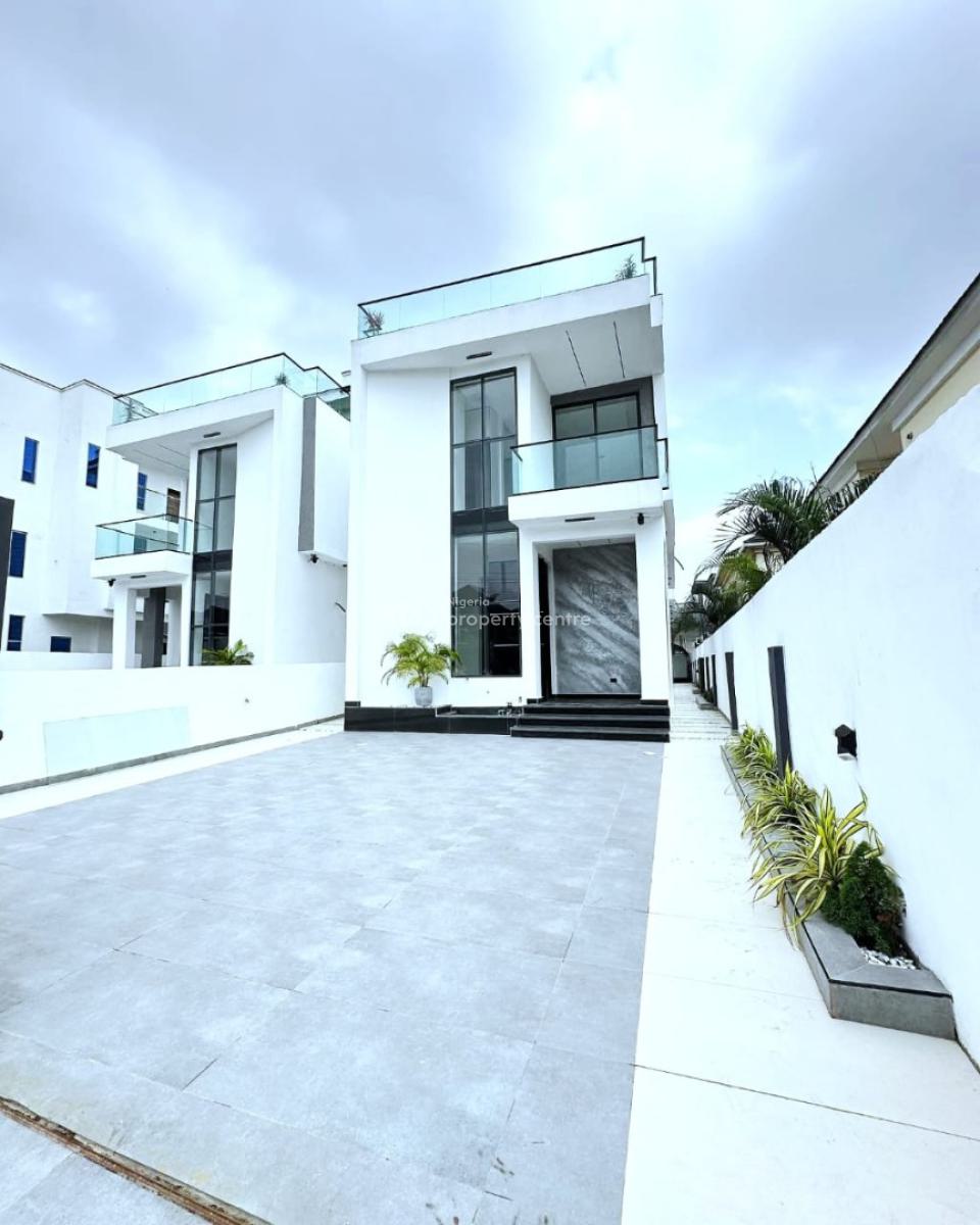 Contemporary 5 Bedroom Fully Detached Duplex, Chevron, Lekki, Lagos, Detached Duplex for Sale