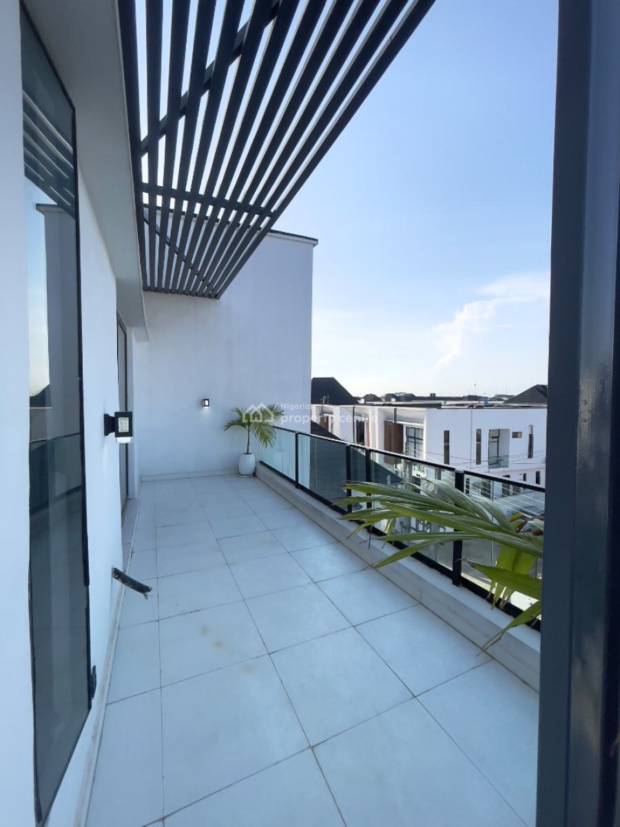 Uniquely Designed 4 Bedroom Fully Detached Luxury Home with Bq, Ikota, Lekki, Lagos, Detached Duplex for Sale