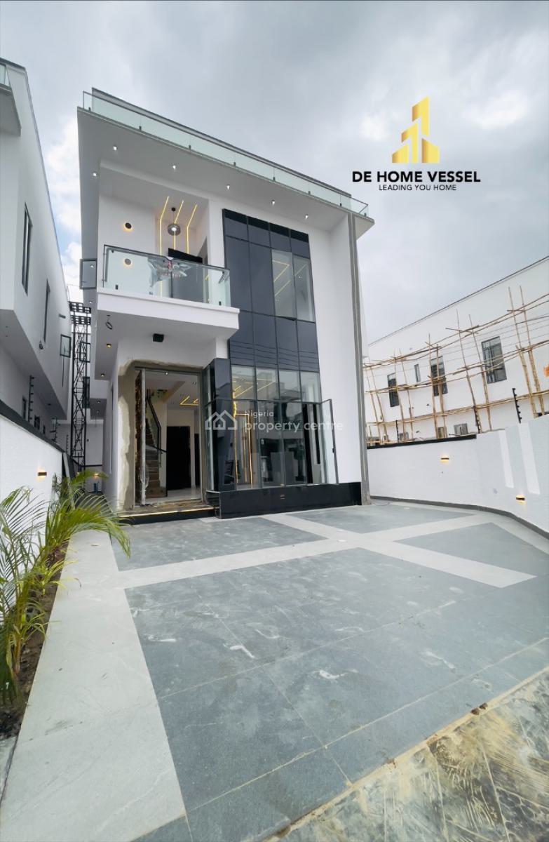 Beautifully Carved 4 Bedroom Fully Detached Home with Bq, Ajah, Lagos, Detached Duplex for Sale