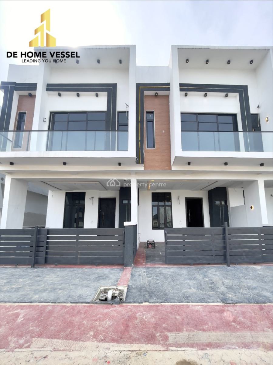 Absolutely Decent 3 Bedroom Terrace Duplex with Bq, Ikota, Lekki, Lagos, Terraced Duplex for Sale