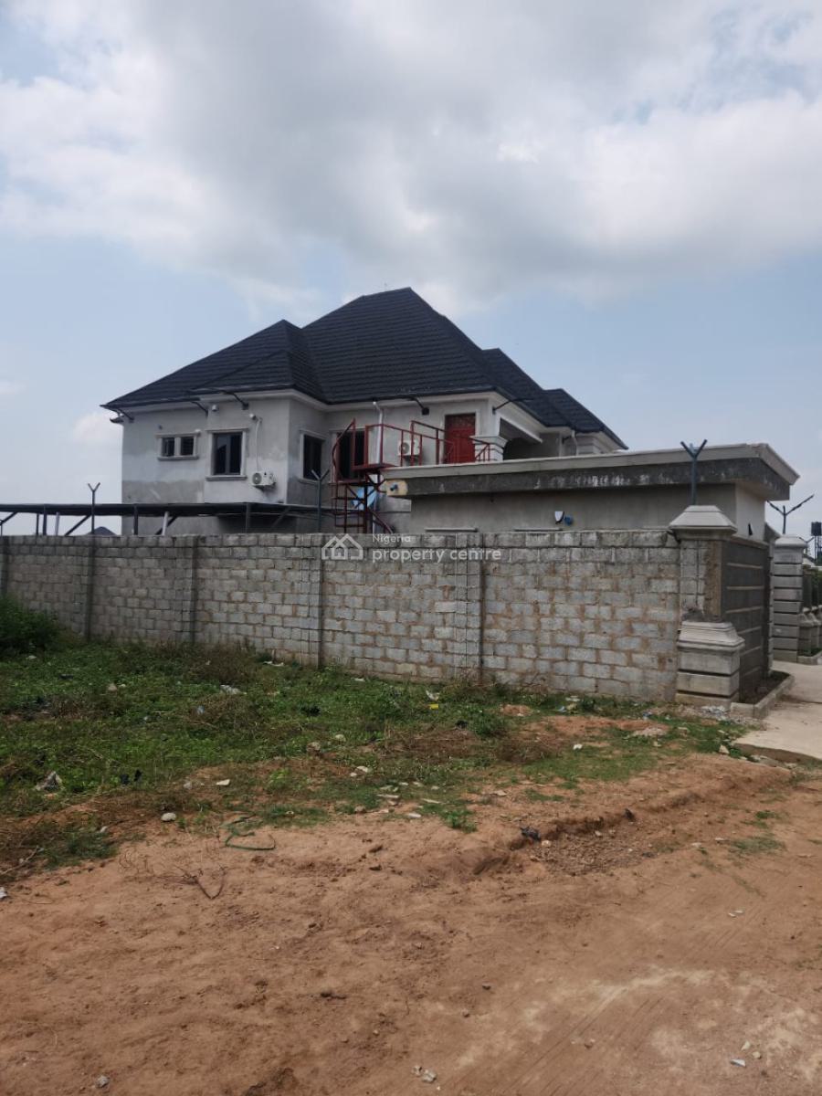 Carcass 5 Bedroom Fully Detached Duplex, Lugbe District, Abuja, Detached Duplex for Sale