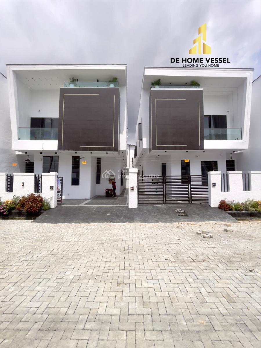 Value Centric Pretty Decent 4 Bedroom Semi-detached Duplex with Bq, Ajah, Lagos, Semi-detached Duplex for Sale