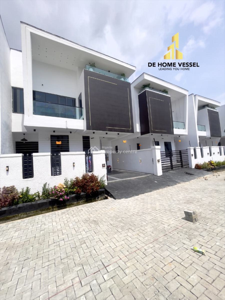 Value Centric Pretty Decent 4 Bedroom Semi-detached Duplex with Bq, Ajah, Lagos, Semi-detached Duplex for Sale