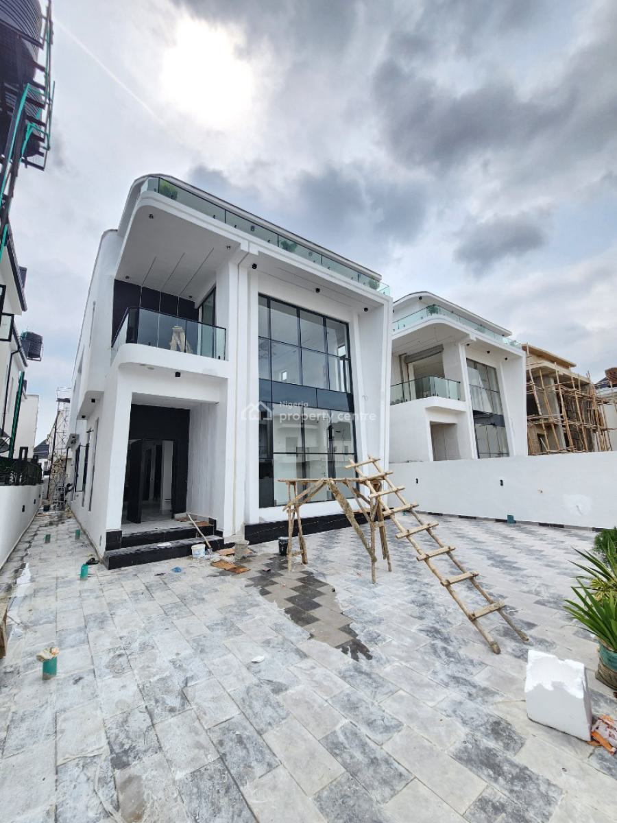 Beautiful 5 Bedroom Detached Duplex with Bq, Pool, Ajah, Lagos, Detached Duplex for Sale