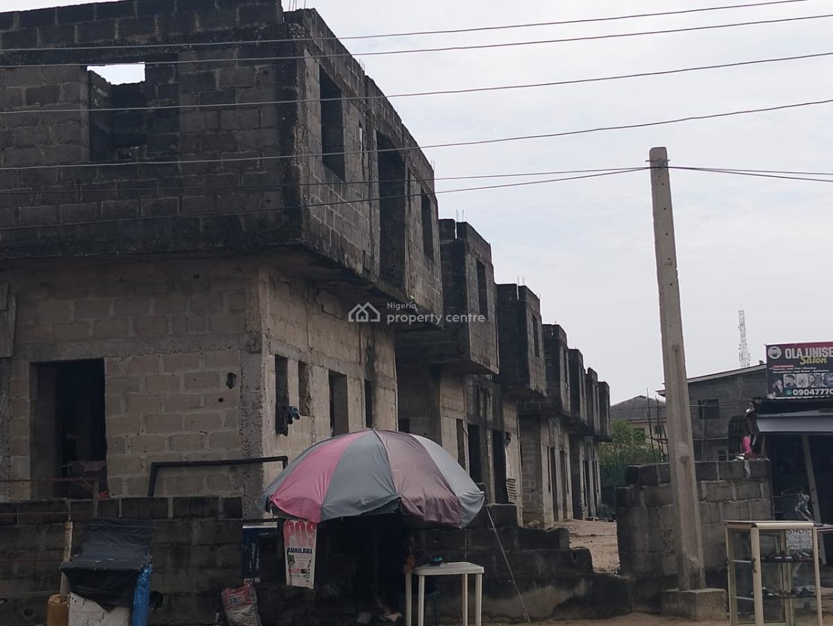 Under Construction 8 Units of 5 Bedroom Semi Detached, Sangotedo, Ajah, Lagos, Semi-detached Duplex for Sale