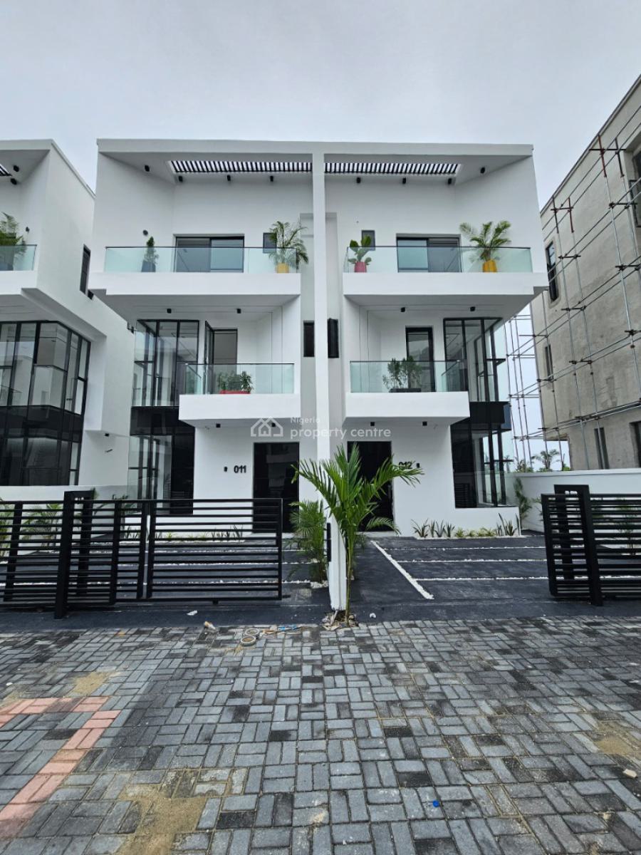 4 Bedroom Semi-detached Duplex + Bq, Orchid Road, Lekki, Lagos, Semi-detached Duplex for Sale
