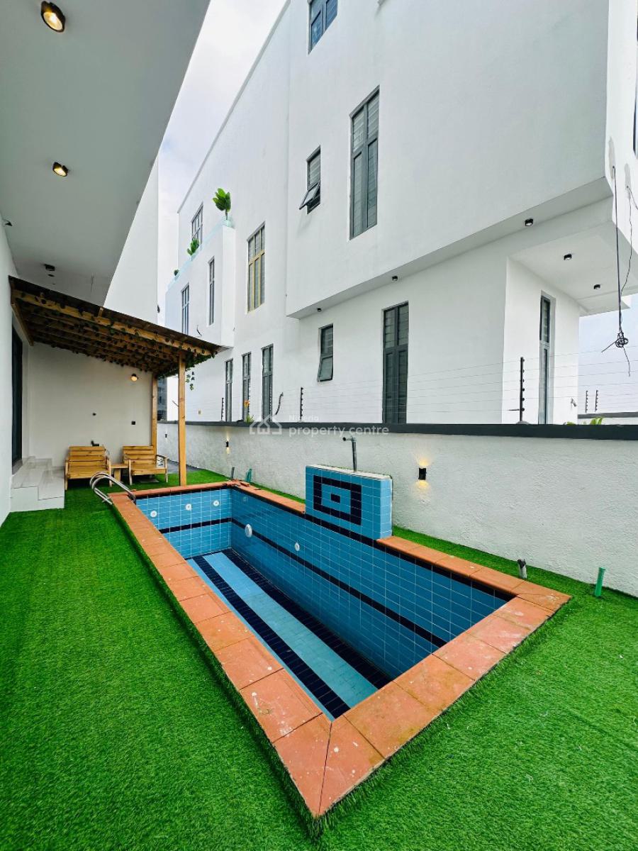 Exclusively Built 5 Bedroom Detached Duplex with Bq  Pool, Gym & Cinema, Chevron, Lekki, Lagos, Detached Duplex for Sale