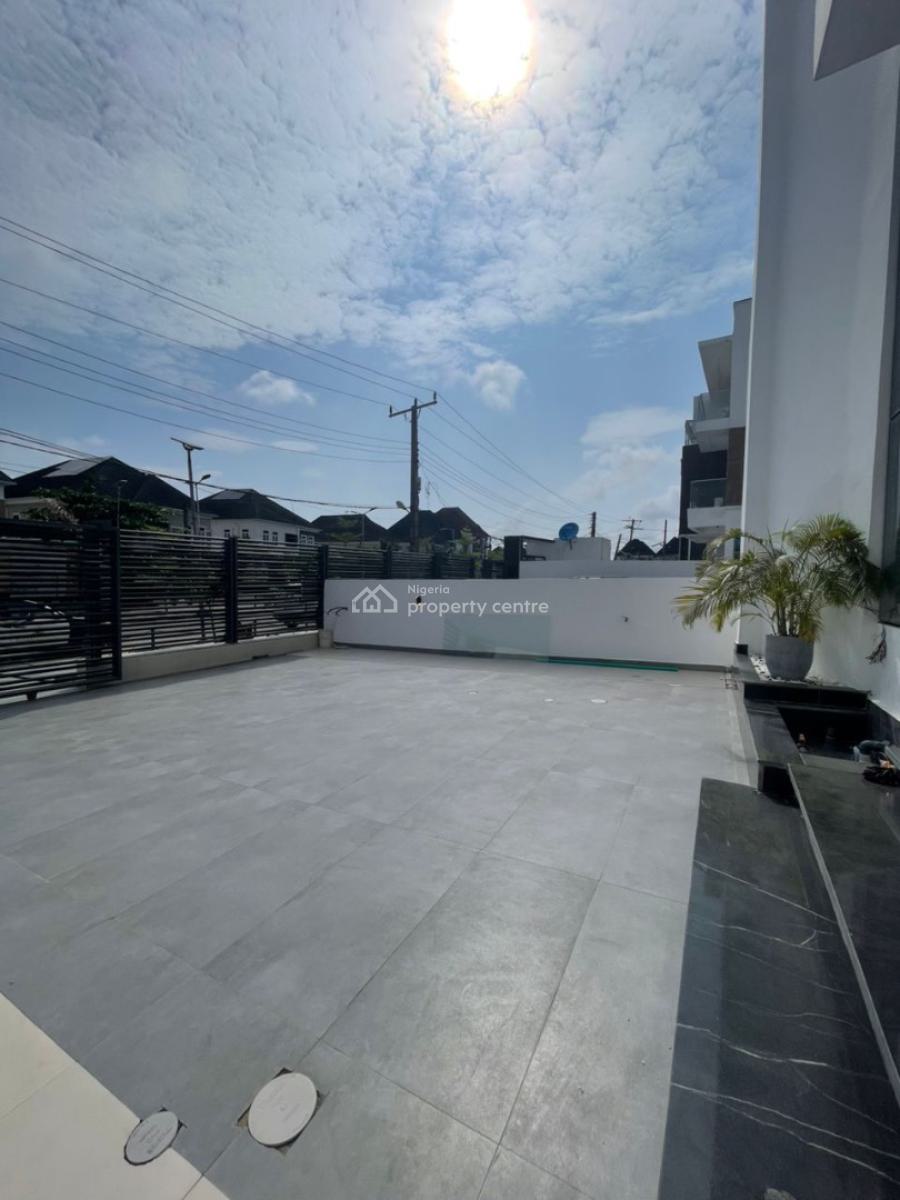 Exquisite 5 Bedroom Duplex with a Pool,bq.gym and Cinema, Chevron, Lekki, Lagos, House for Sale