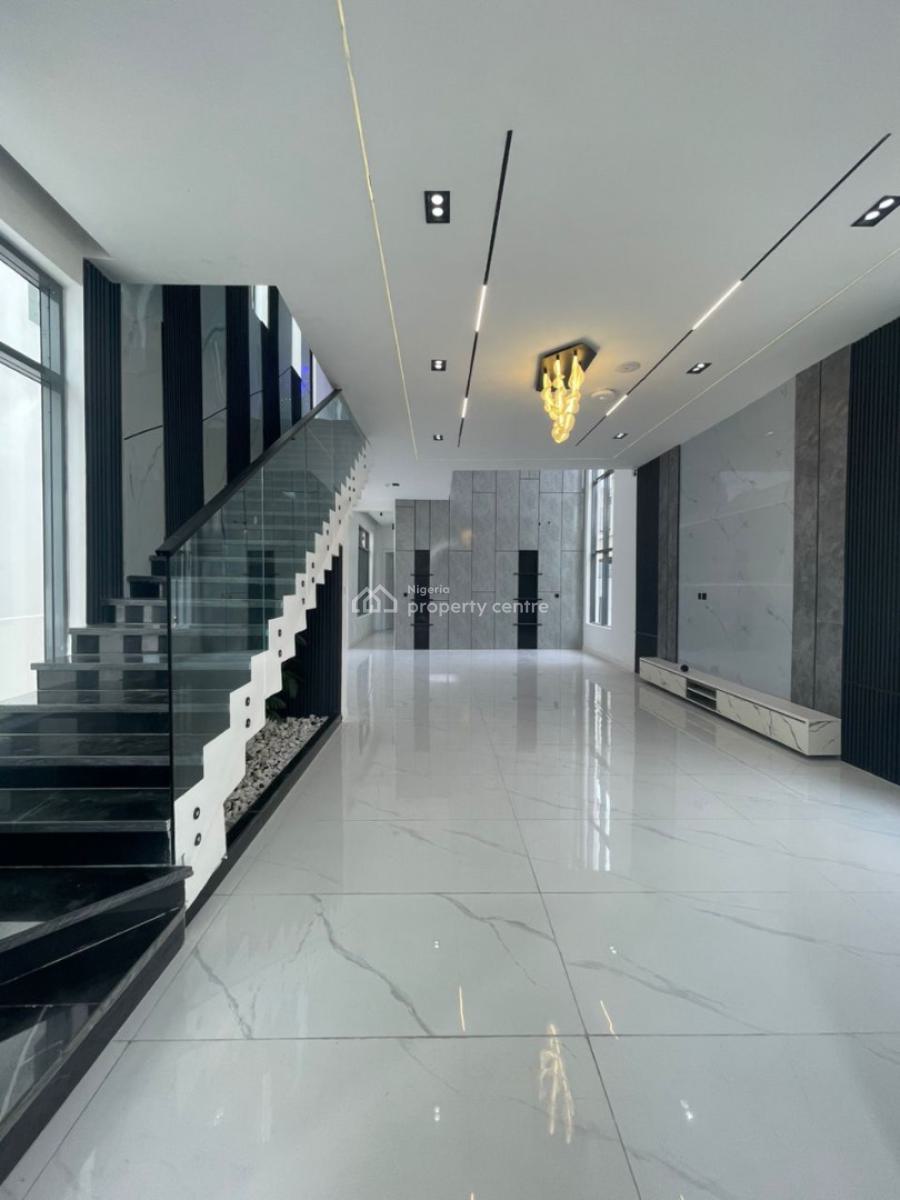 Exquisite 5 Bedroom Duplex with a Pool,bq.gym and Cinema, Chevron, Lekki, Lagos, House for Sale