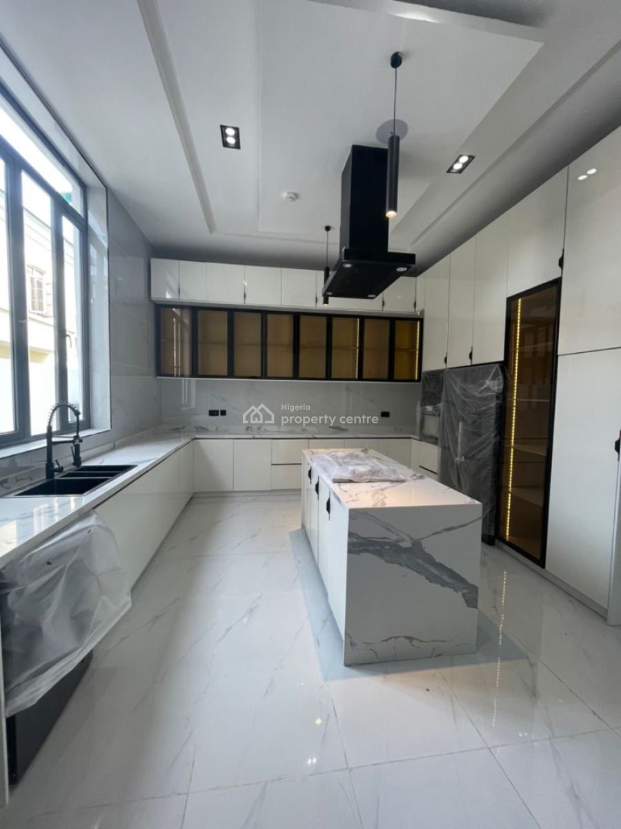 Exquisite 5 Bedroom Duplex with a Pool,bq.gym and Cinema, Chevron, Lekki, Lagos, House for Sale