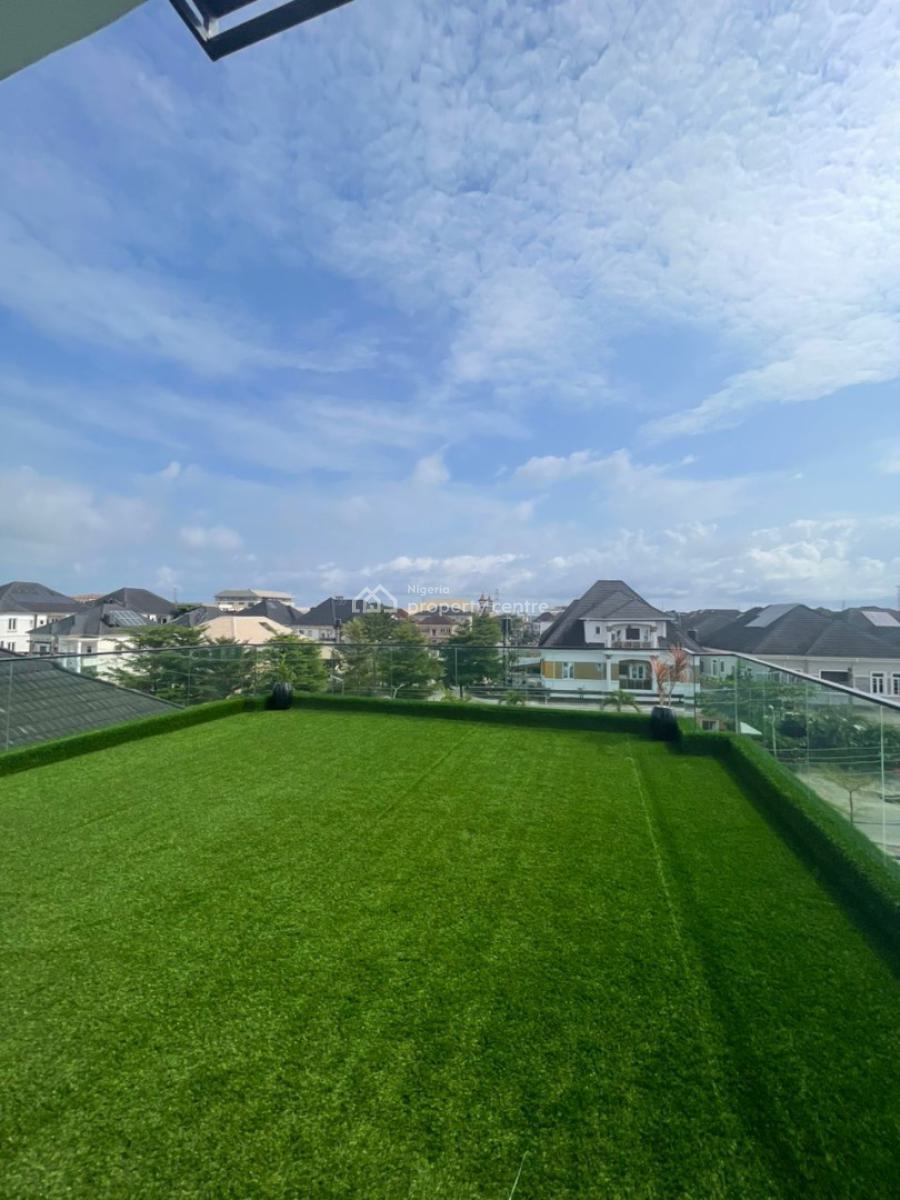 Exquisite 5 Bedroom Duplex with a Pool,bq.gym and Cinema, Chevron, Lekki, Lagos, House for Sale