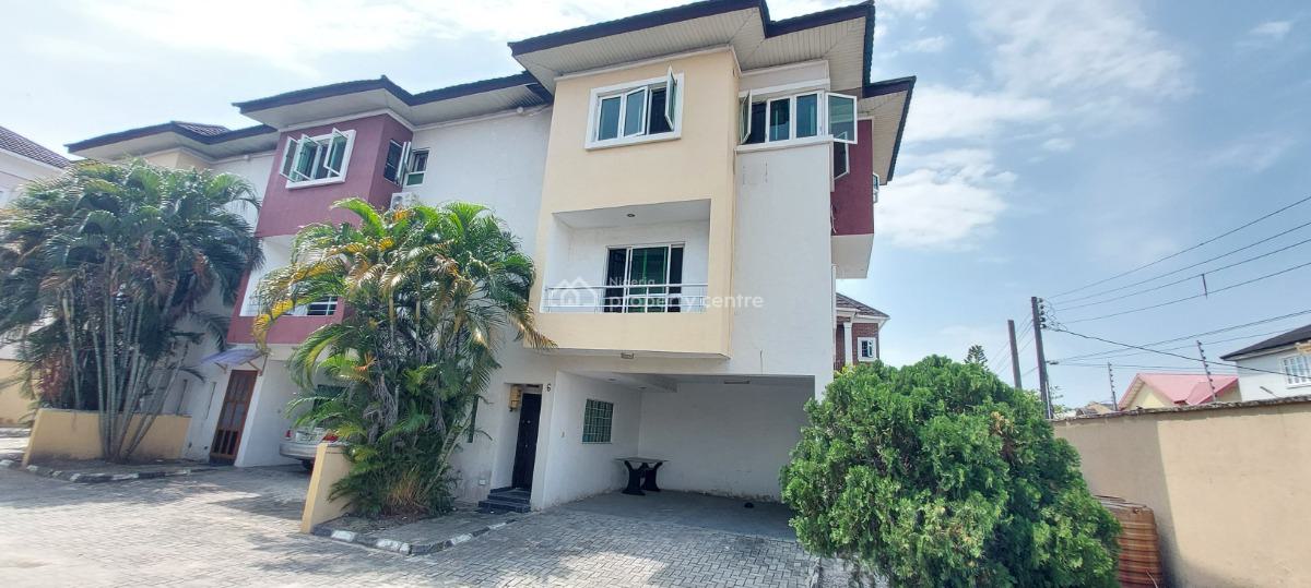 4 Bedroom Terrace Duplex with 1bq, Ikota Villa Estate, Mega Chicken, Ikota, Lekki, Lagos, Terraced Duplex for Rent