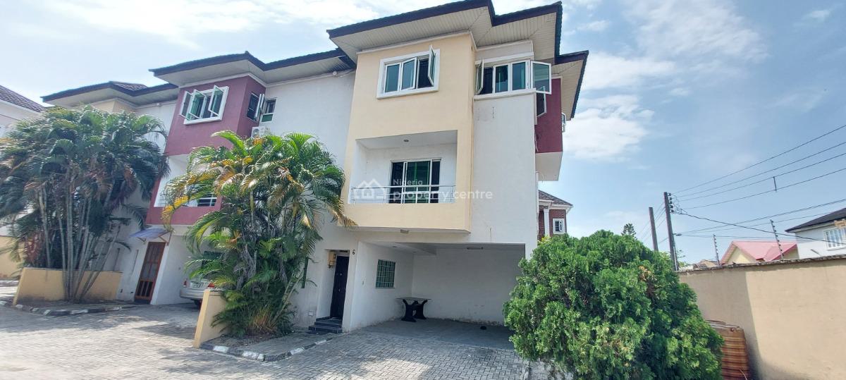 4 Bedroom Terrace Duplex with 1bq, Ikota Villa Estate, Mega Chicken, Ikota, Lekki, Lagos, Terraced Duplex for Rent
