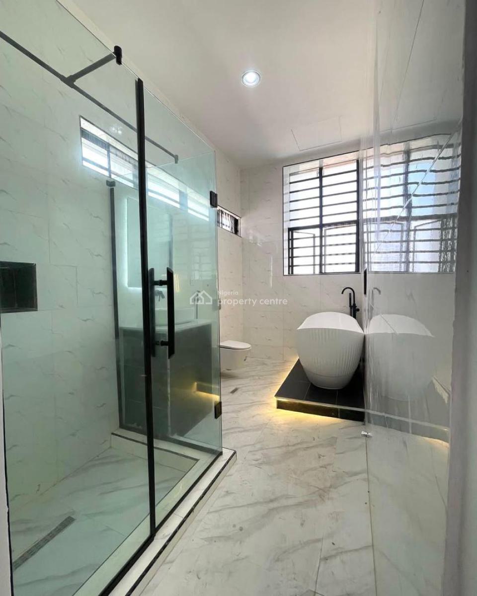 Elegant 5 Bedroom Duplex with a Bq, Pool in an Estate, Chevron, Lekki, Lagos, House for Sale