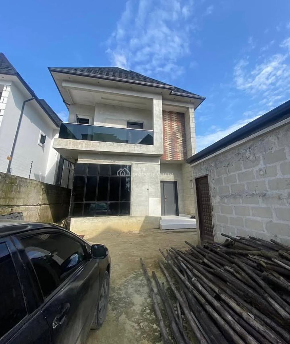 4 Bedroom Detached Duplex with Gatehouse at 90% Completion, Off Sars Road, Rumuahalu, Port Harcourt, Rivers, Detached Duplex for Sale