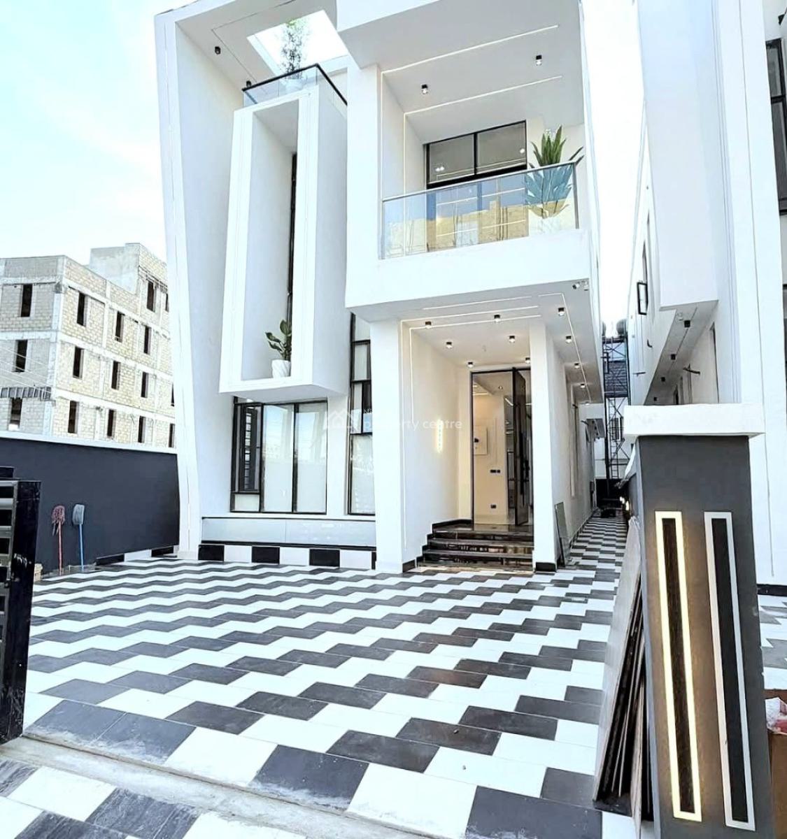 Exquisitely Finished 5-bedroom Fully Detached Duplex, Chevron, Lekki, Lagos, Detached Duplex for Sale