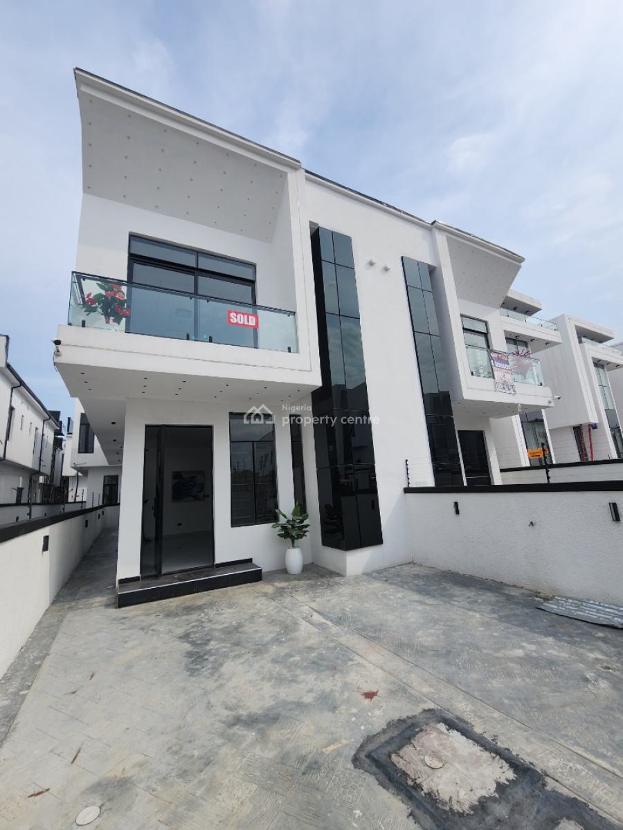Affordable 4 Bedrooms Semi Detached Duplex in a Very Secured Estate, Ajah, Lagos, Semi-detached Duplex for Sale