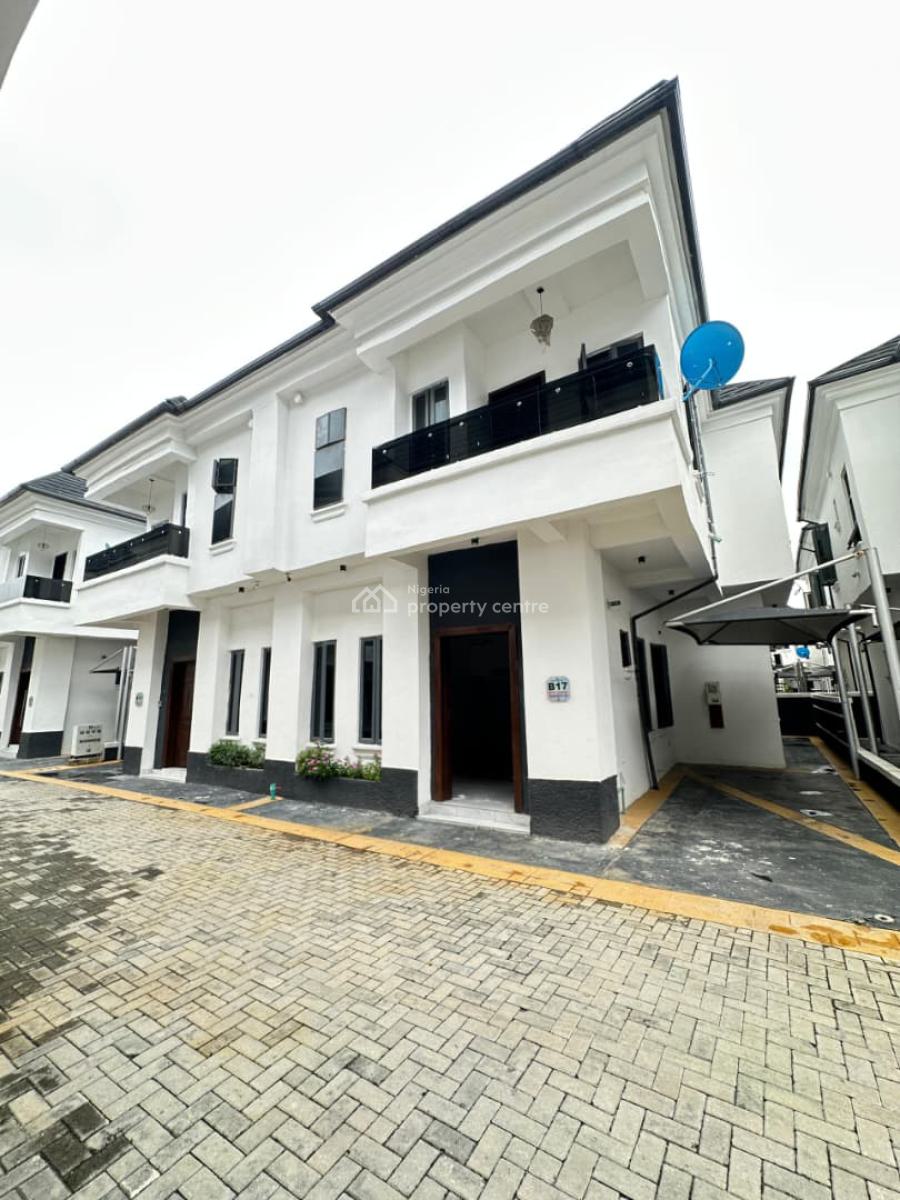 Spacious 4 Bedroom Duplex with Bq, Orchid Road, Lekki, Lagos, House for Sale