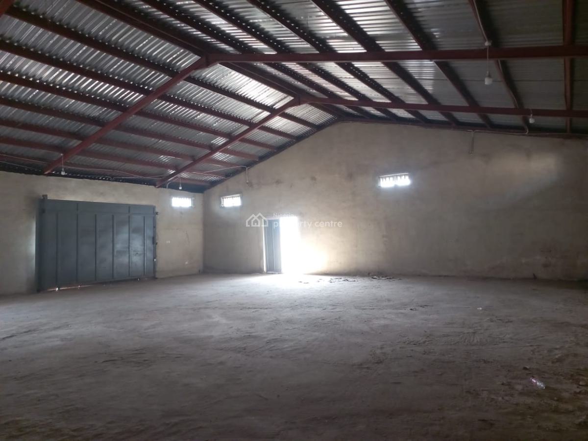 250sqm Warehouse with Office, Kubwa, Abuja, Warehouse for Rent