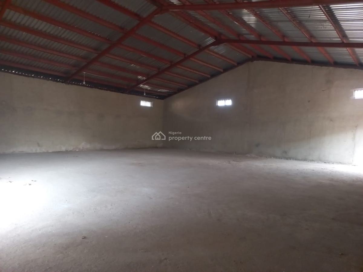 250sqm Warehouse with Office, Kubwa, Abuja, Warehouse for Rent