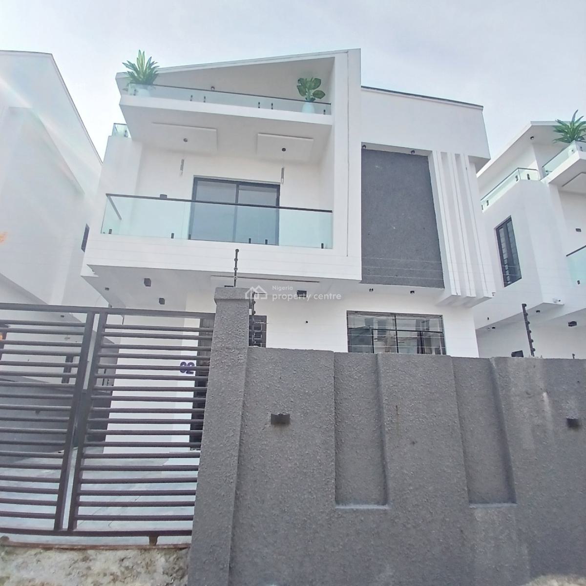 4 Bedroom Detached Duplex with Bq, Lekki, Lagos, Semi-detached Duplex for Sale