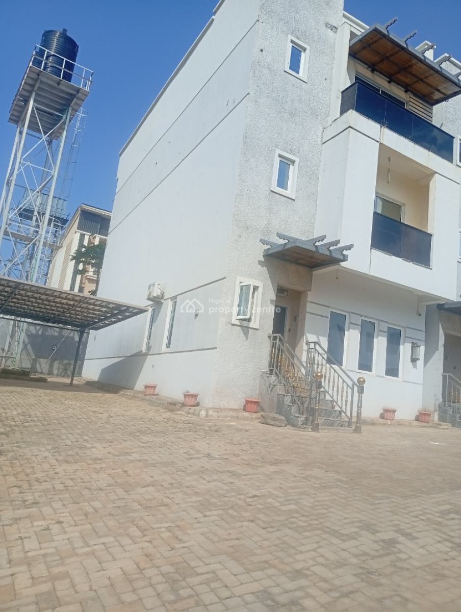 4 Bedroom Terrace Duplex, After Nnpc, Guzape District, Abuja, Terraced Duplex for Rent