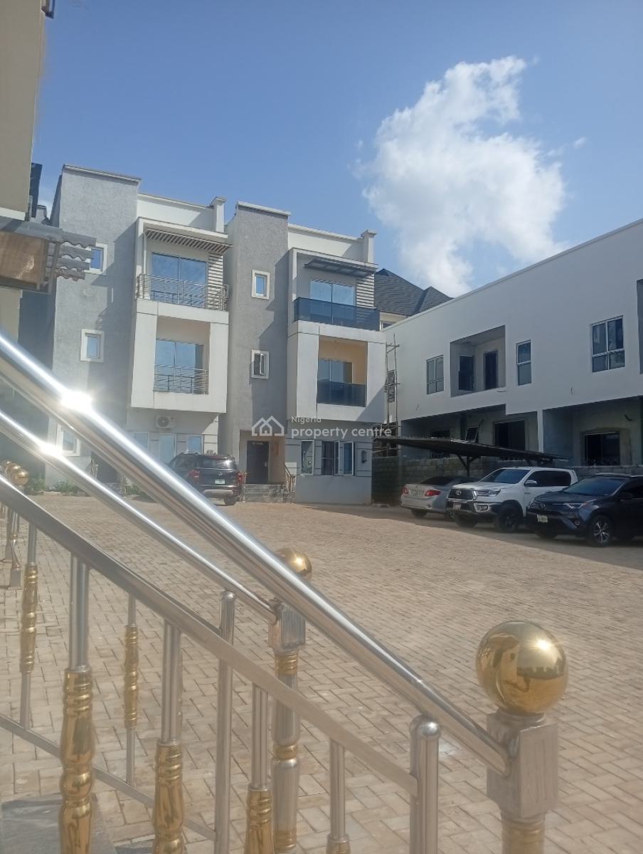 4 Bedroom Terrace Duplex, After Nnpc, Guzape District, Abuja, Terraced Duplex for Rent