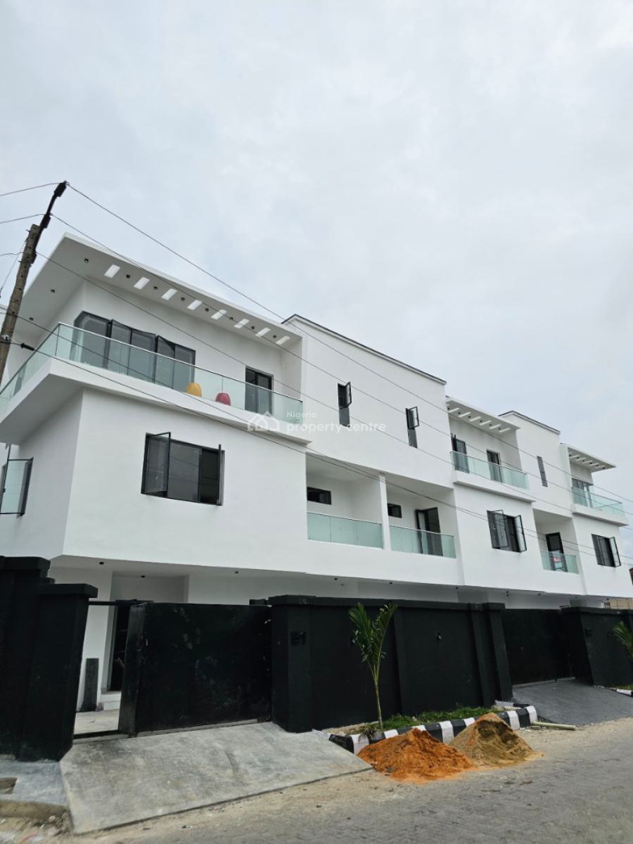 Exclusive 4 Bedroom Terrace Triplex + Bq, Ikate, Lekki, Lagos, House for Sale
