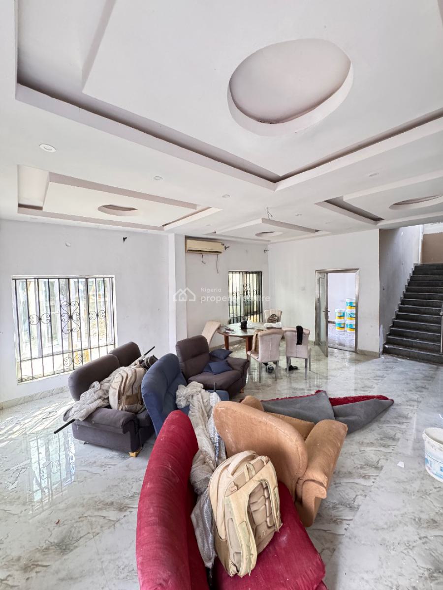 Fairly Used 5 Bedrooms Detached Duplex, Chevron, Lekki, Lagos, Detached Duplex for Sale