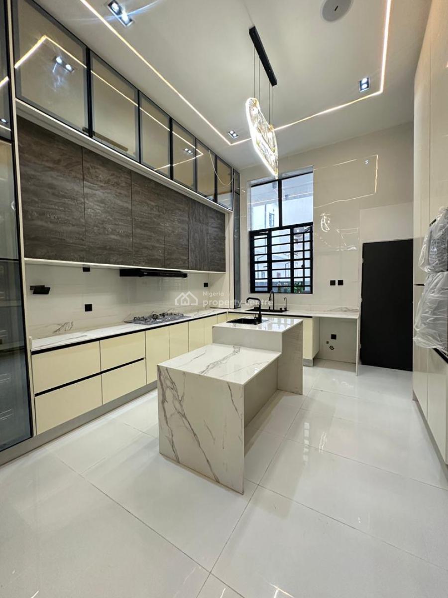 Exquisite 5 Bedroom Detached Duplex with Bq & Pool, Chevron, Lekki, Lagos, Detached Duplex for Sale