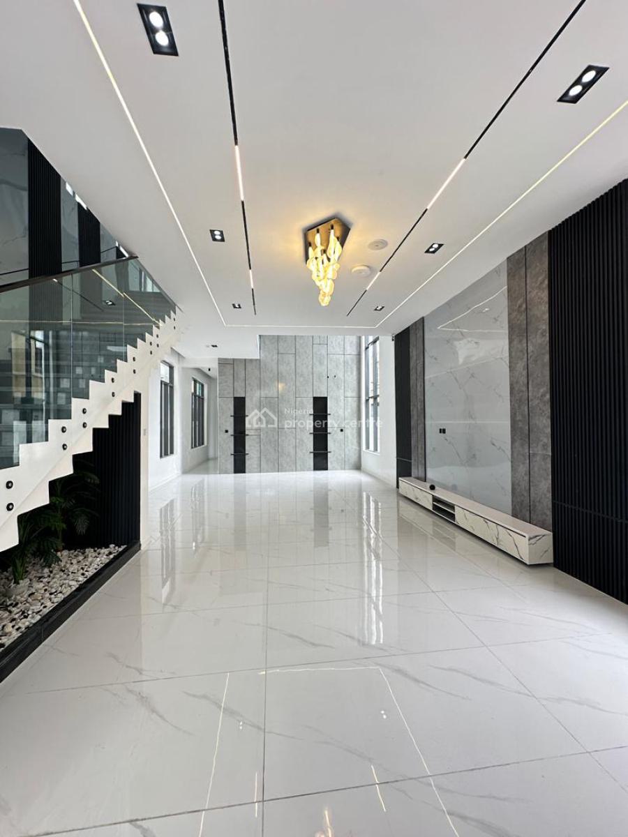 Exquisite 5 Bedroom Detached Duplex with Bq, Pool, Gym & Cinema, Chevron, Lekki, Lagos, Detached Duplex for Sale