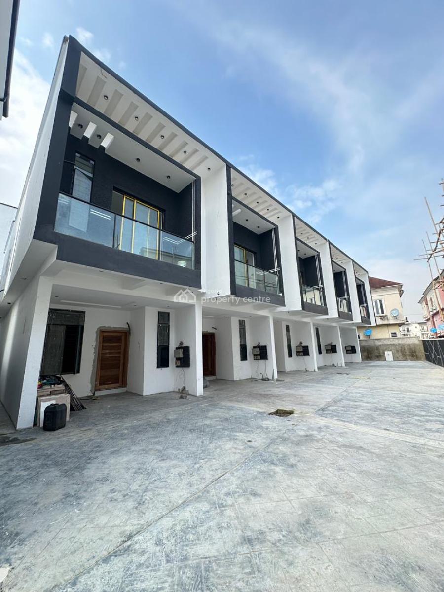 Luxurious 3 Bedroom Terrace Duplex with Bq, Chevron, Lekki, Lagos, Terraced Duplex for Sale