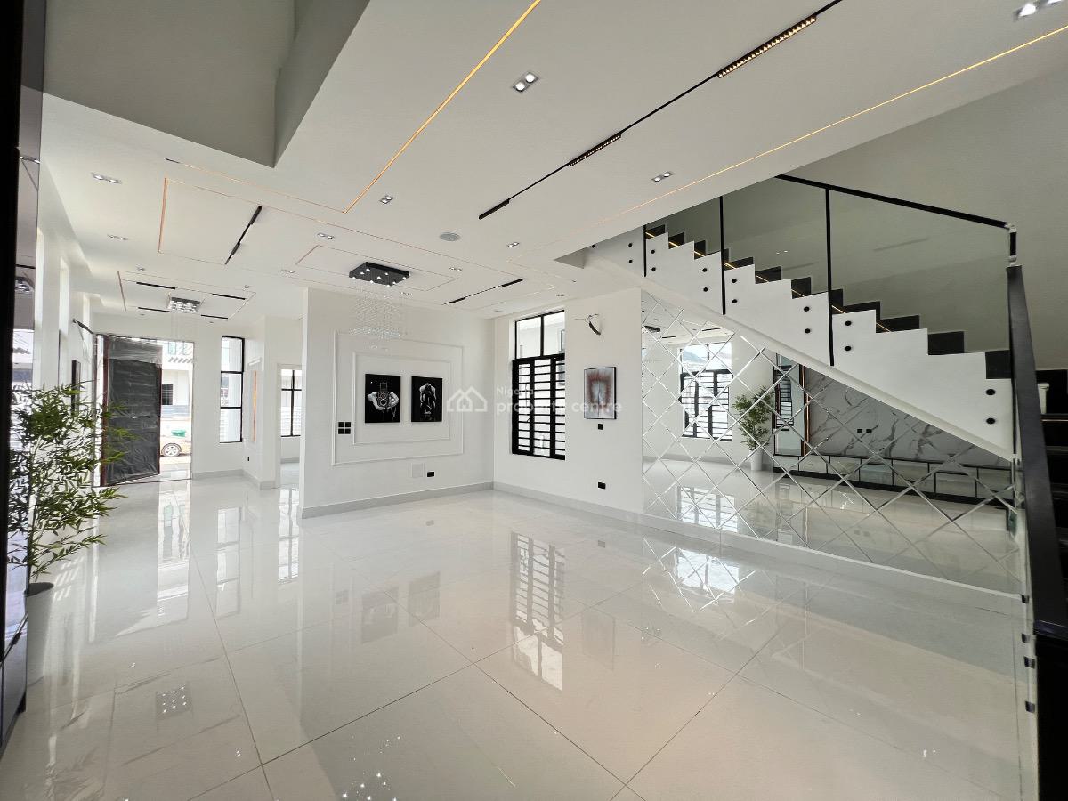 Contemporary 5 Bedroom Fully Detached Duplex, Chevron Tollgate, Lekki, Lagos, Detached Duplex for Sale