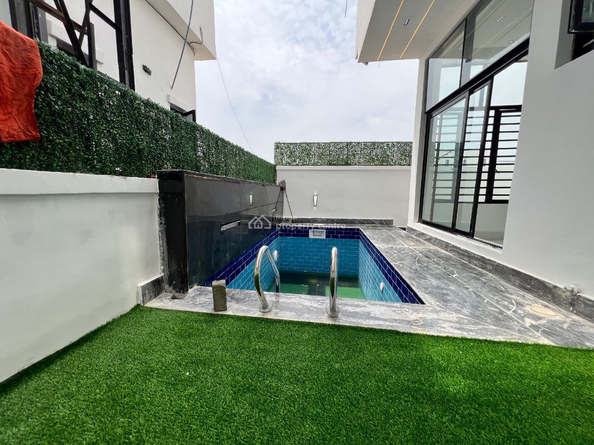 Contemporary 5 Bedroom Fully Detached Duplex, Chevron Tollgate, Lekki, Lagos, Detached Duplex for Sale