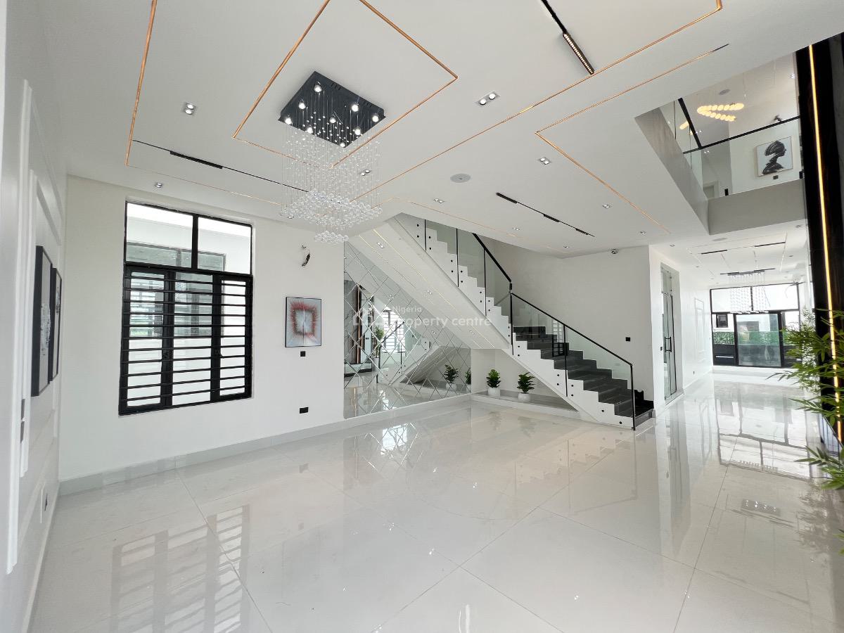 Contemporary 5 Bedroom Fully Detached Duplex, Chevron Tollgate, Lekki, Lagos, Detached Duplex for Sale