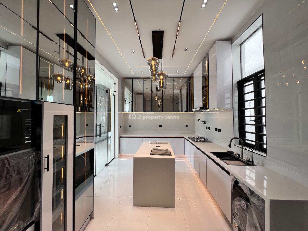 Contemporary 5 Bedroom Fully Detached Duplex, Chevron Tollgate, Lekki, Lagos, Detached Duplex for Sale