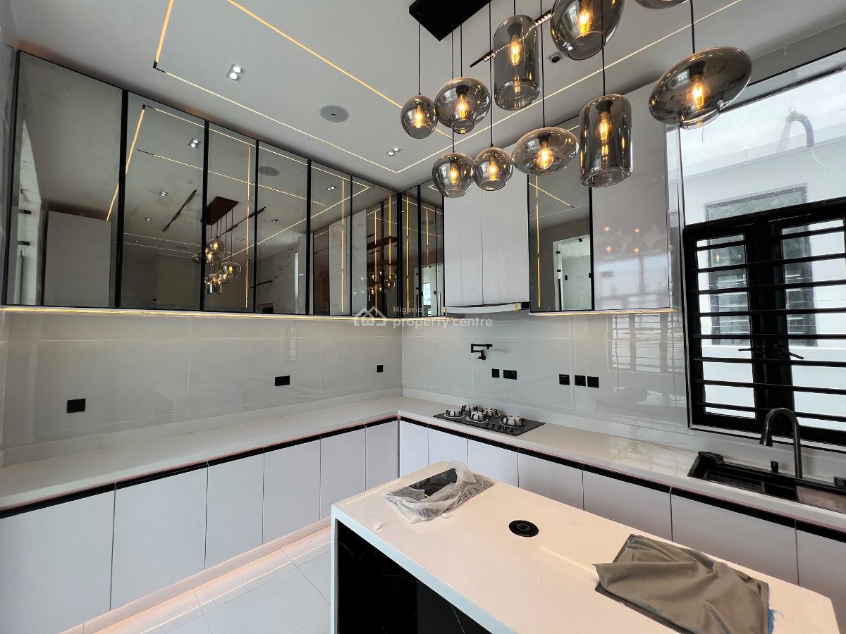 Contemporary 5 Bedroom Fully Detached Duplex, Chevron Tollgate, Lekki, Lagos, Detached Duplex for Sale