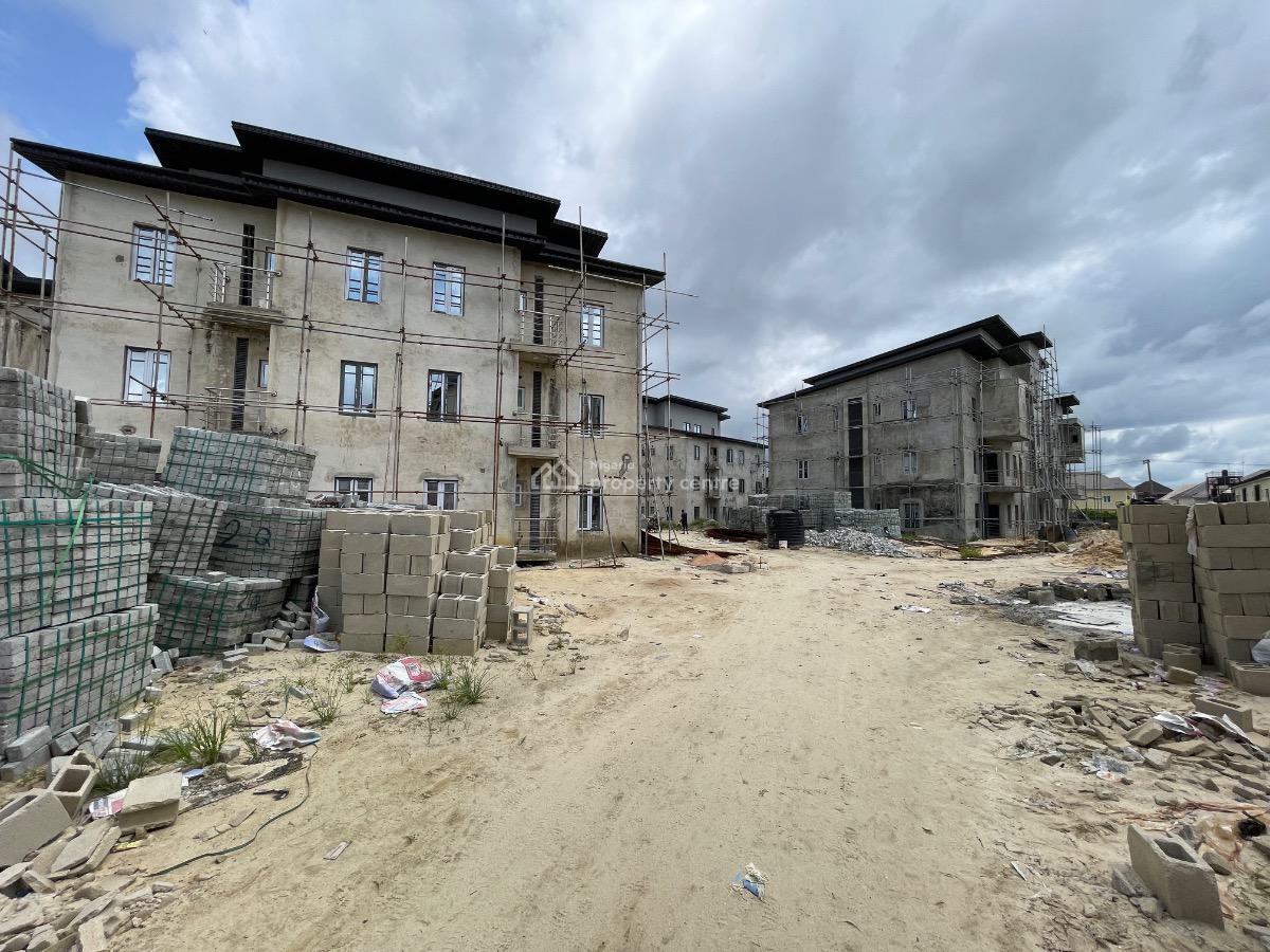 12 Units of 3 Bedroom Apartment with Bq, Therra Annex Estate, Sangotedo, Ajah, Lagos, Block of Flats for Sale