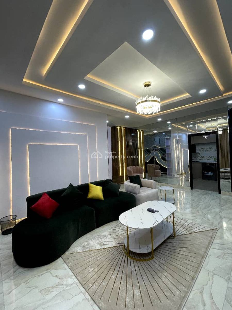 3bedroom Furnished Apartment, Abijo G.r.a. 2, Abijo, Lekki, Lagos, Flat / Apartment Short Let